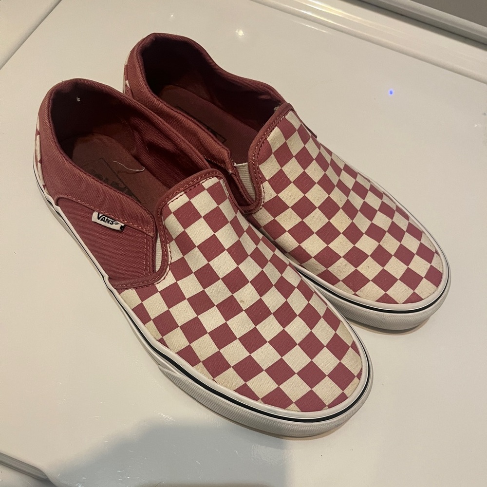 VANS ASHER CHECKER MAUVE